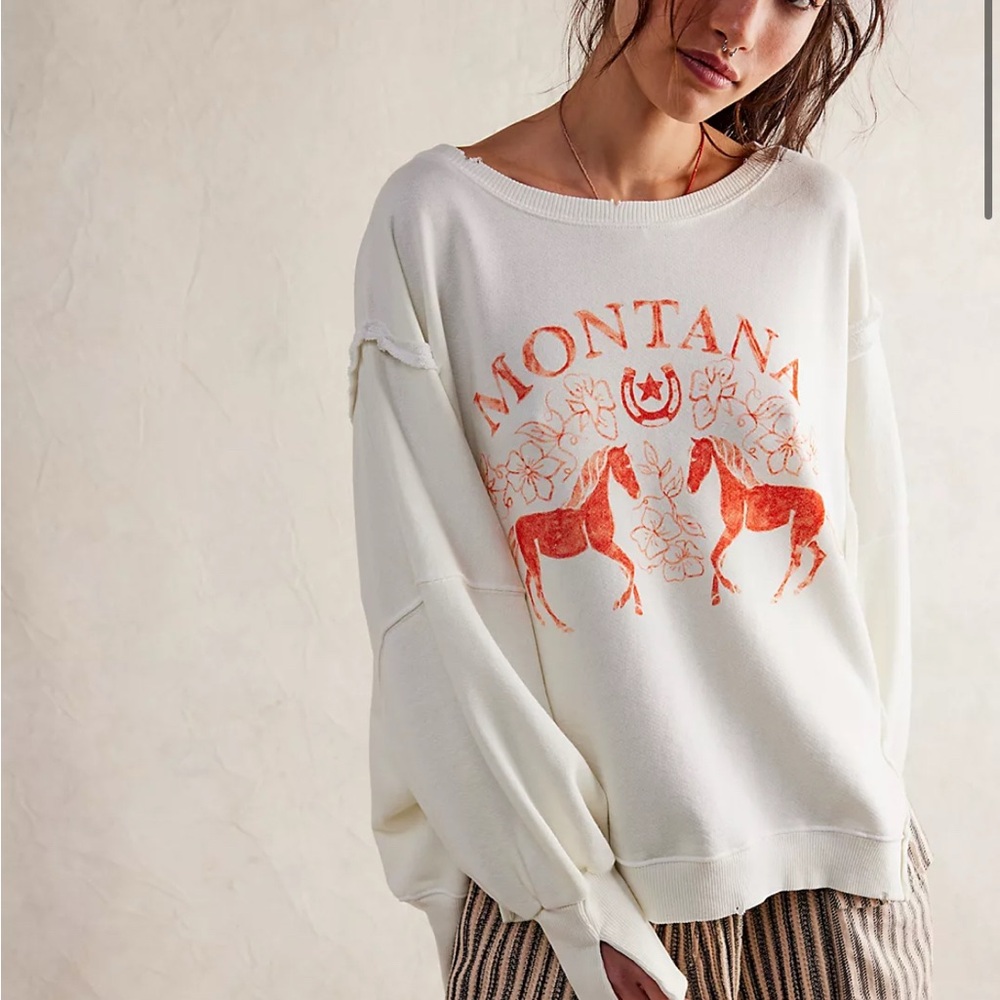 We The Free Graphic Camden Pullover